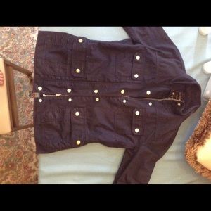 J crew xs military jacket